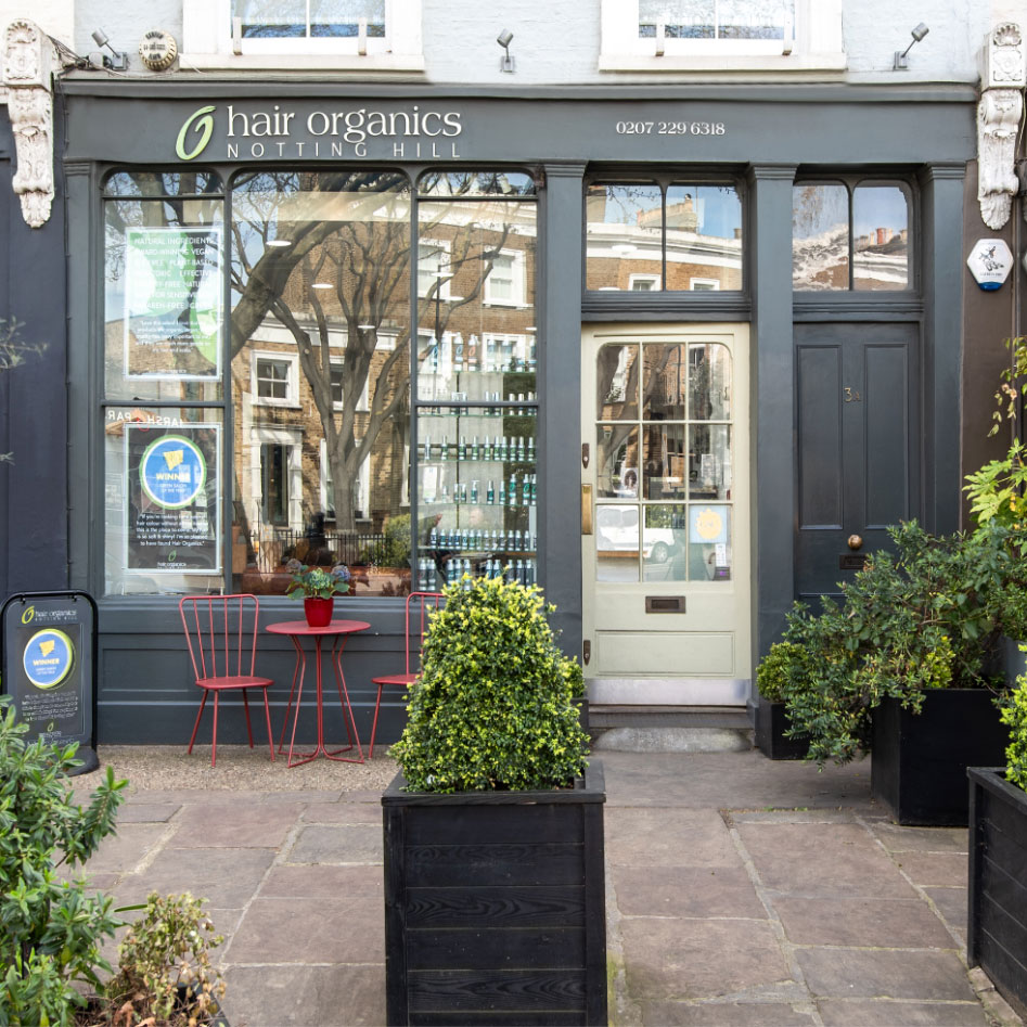 Organic Hair Salon in Notting Hill, London W11 | Hair Organics
