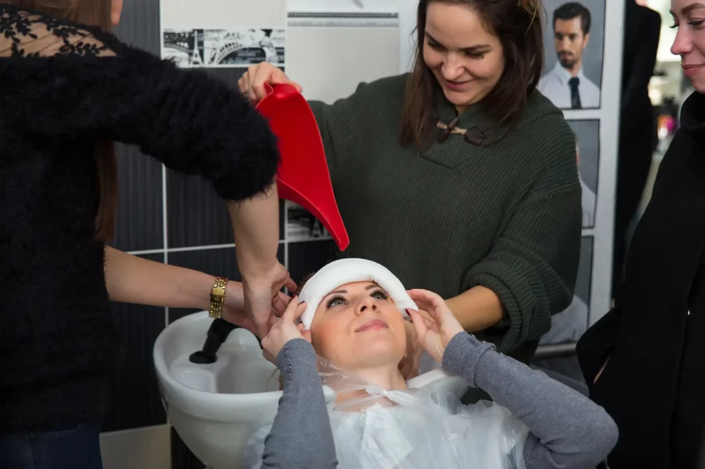 Chemotherapy friendly hair salon